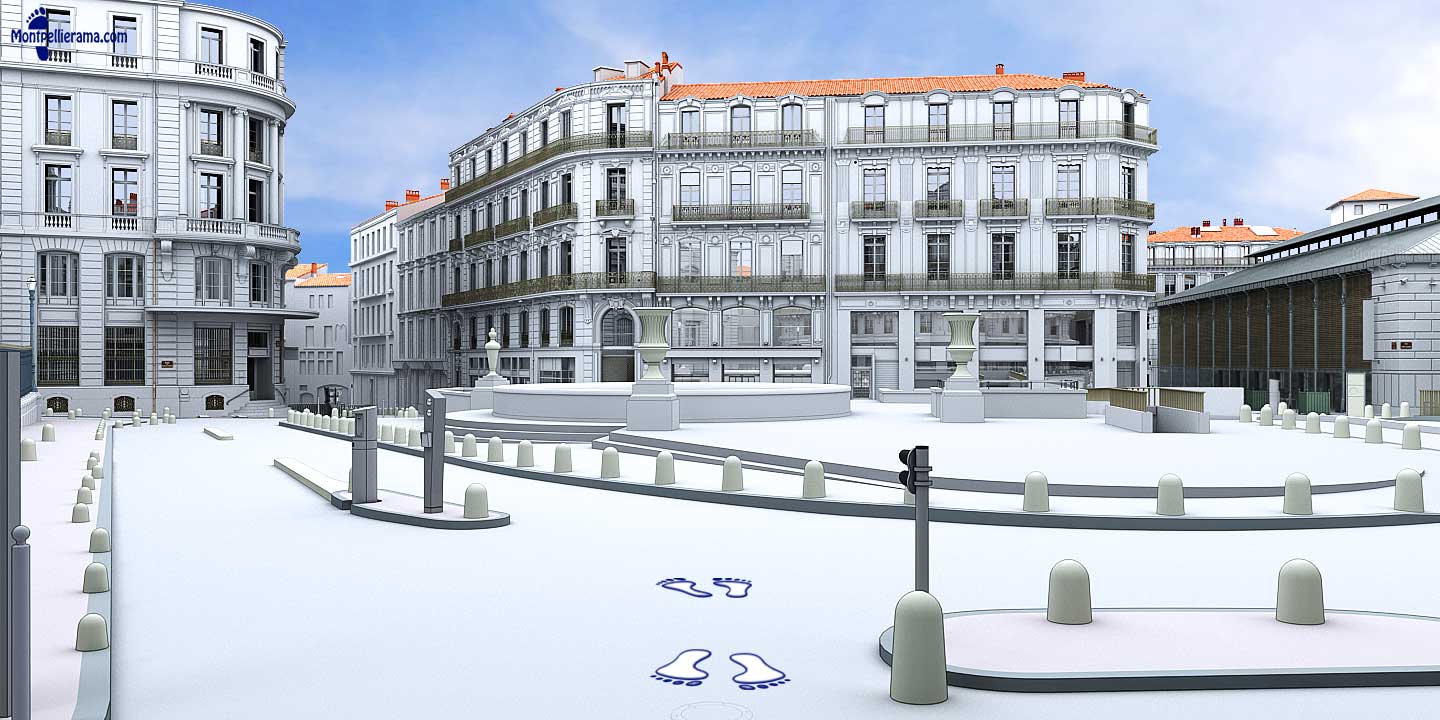 Place des Martyrs de la Résistance - Montpellier