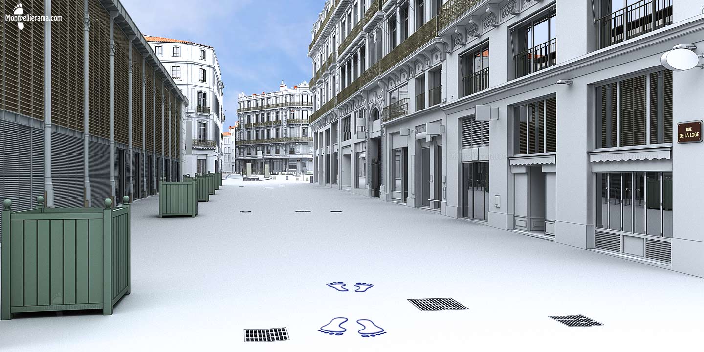 Rue de la Loge - Montpellier